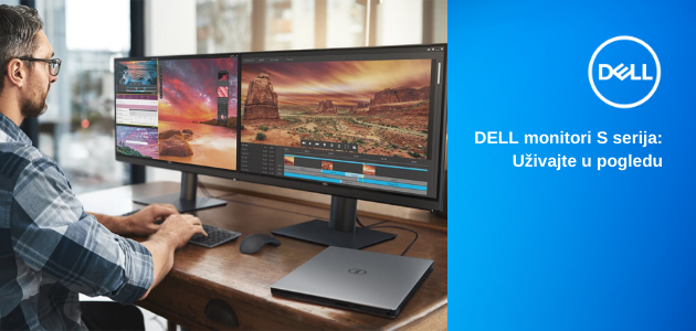 Dell monitori S serija: Uživajte u pogledu!